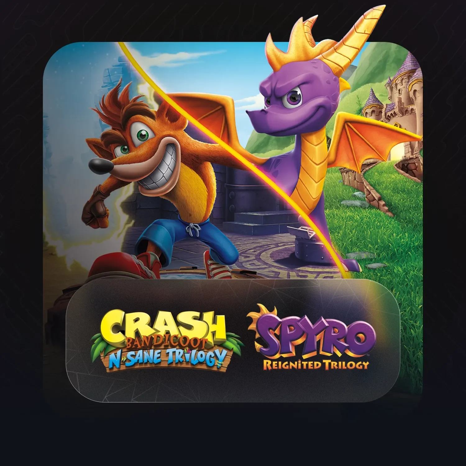 Crash + Spyro Triple Play Bundle