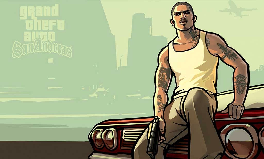 شخصیت cj در gta san andreas