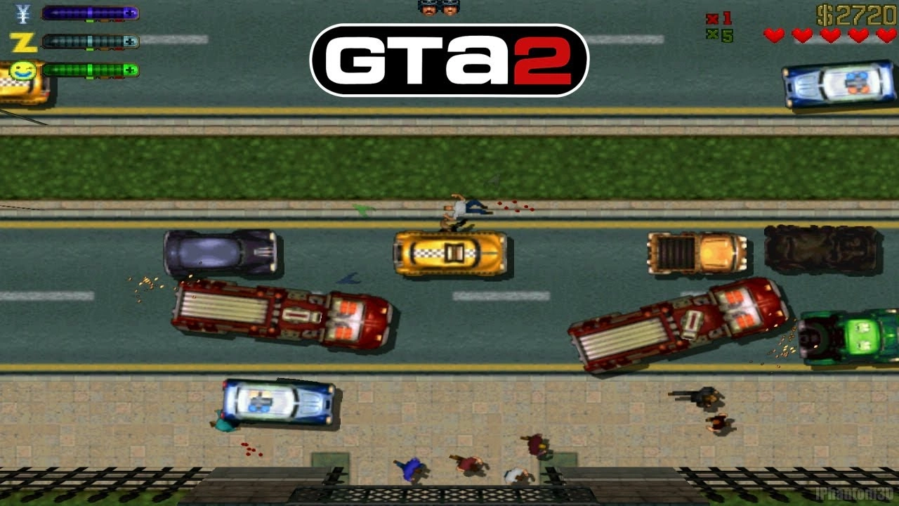 مقایسه نسخه‌های gta 1 و gta 2